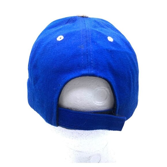 Boston Red Sox Royal Blue Embroidered Logo Baseball Cap Fitted Hat Adjustable - Picture 4 of 8